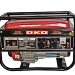Generator de curent WM 3000 monofazat de 3.2 kW sau 4 kVA. Puterea motorului este de 7Cp