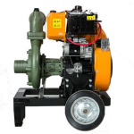4LD 640LY3 ES Antor Motopompa presiune maxima 7.5 Bari pe motorina , pornire electrica , motor 13 Cp , absortie si refulare 4 '' - imagine 4