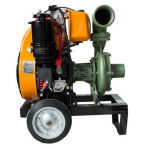 4LD 820 LS4 V2 Antor Motopompa diesel, aspiratie 5inchi / refulare 4inchi,debit maxim 165 m3/h,Inaltime de pompare 35 m ,17 CP - imagine 2
