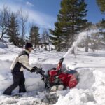 Freza de zapada HONDA HSS 1380 ET pentru dezapezirea ograzilor locurilor publice drumurilor trotuarelor