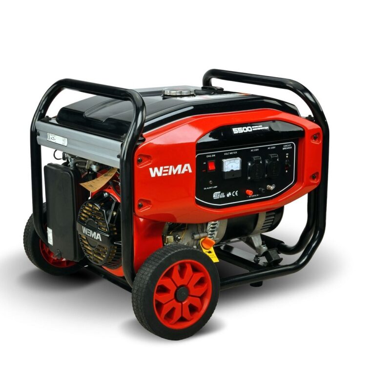 Generator de curent WM6000i pornire la cheie