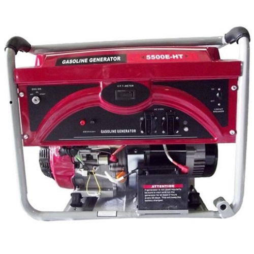 Generator de curent WM 5500E-HT pornire la cheie. Preturi mici la genratoarele monofazate. Preturi mici la generatoare de curent