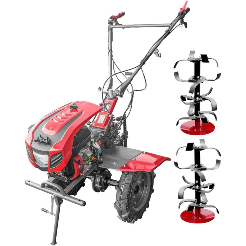 Motocultor cu diferential Weima WM1100C-6 motor 7.5 CP 6 viteze latime lucru 110 cm freze roti cauciuc reductor usor/greu capota cu far