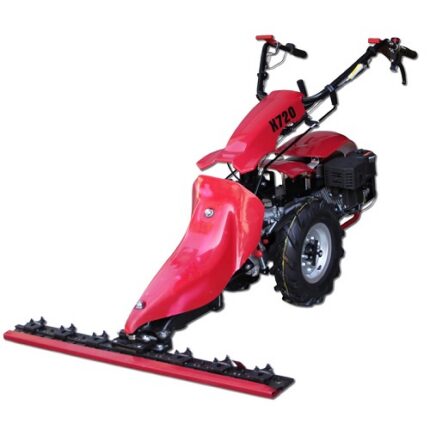 Motocultor DKD WMX 720 cu cositoare la care se pot atasa si alte accesorii cum ar fi freza tractata