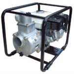 Motopompa DKD SCR-80HXH cu motor original Honda GX160 de 5.5 CP pe benzina cu un debit de 60 tone pe ora