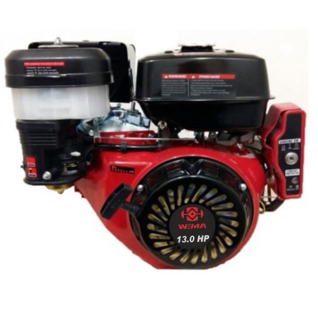 Motoare WEIMA WM 188 FE de 13 CP pentru motosape si motocultoare ieftine. Pornirea la sfoara sau manuala la aceste tipuri de motoare puternice 13 hp