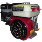 Motor DKD - 170 F (Ax Randalinat). Motoare termice de 7CP pe benzina cu ax pana