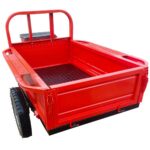 Remorca basculabila motocultor DKD LY700NEW ROSIE 700kg - imagine 4