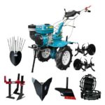 Motocultor Hs 1000B+Roti Metalice+Plug Arat+Prasitoare+Rarita Fixa+Plug Cartofi