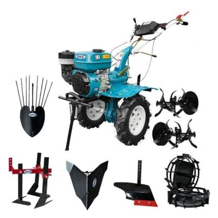 Motocultor Hs 1000B+Roti Metalice+Plug Arat+Prasitoare+Rarita Fixa+Plug Cartofi