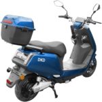 Scuter electric DKD Y-H9 autonomie 53 km viteza maxima 45 km/h putere 1200W acumulatori 72V/20Ah necesita permis - imagine 5