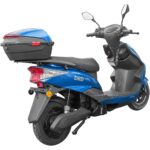 Scuter electric DKD Y-02 autonomie 59 km viteza maxima 45 km/h putere 1500W acumulatori 72V/20Ah  necesita permis - imagine 5