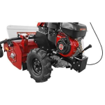 Tocator vegetatie WEIMA WMX 663 motor 9 CP latime lucru 69 cm 3+1 viteze 36 lame ghidon reglabil roti 4x12 - imagine 3