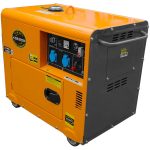 Generator curent Kama KDE 6500TN diesel putere max 5.5 kW rezervor 15 l 230V AVR & ATS inclus - imagine 3
