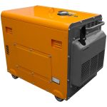 Generator curent Kama KDE 6500TN diesel putere max 5.5 kW rezervor 15 l 230V AVR & ATS inclus - imagine 7