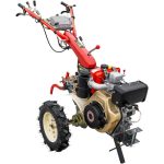 Motocultor Kama KDT 910LE 9 CP Diesel Reductor Diferential 3+1 viteze roti cauciuc 4.00x10 - imagine 4