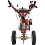 Motocultor Kama KDT 910LE diferential pornire electrica motor 9 CP Diesel 6+2 viteze roti cauciuc 4.00x10" + Set freza de adancime - imagine 6